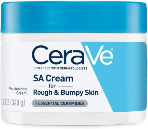 CeraVe Moisturizing Cream, Body and Face Moisturizer for Dry Skin, Body Cream with Hyaluronic Acid and Ceramides, Daily Moisturizer, Oil-Free, Fragrance Free, Non-Comedogenic, 19 Ounce - Image 7