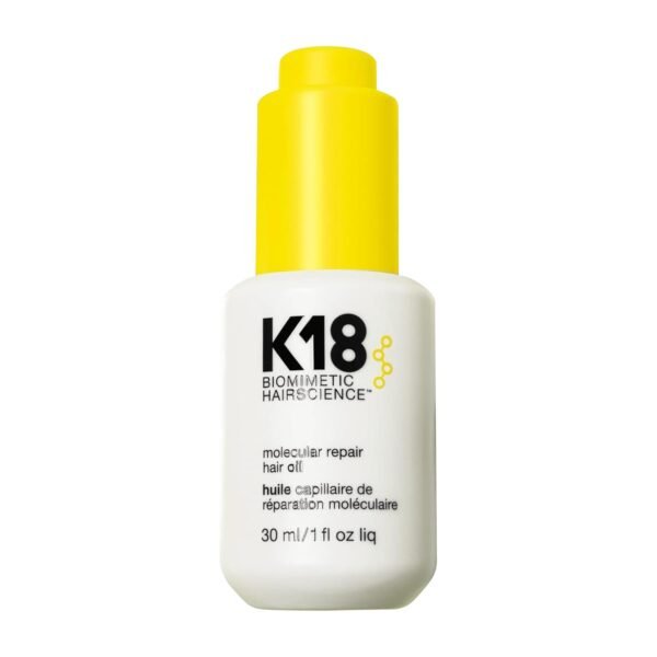 K18 Molecular Repair Hair Oil, Weightless Oil for Stronger, Healthier Hair, Suitable For All Hair Types